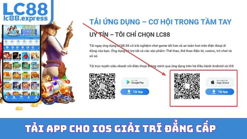 Tải app cho iOS giải trí đẳng cấp
