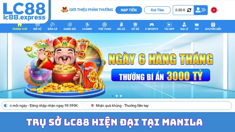 Trụ sở LC88 hiện đại tại Manila